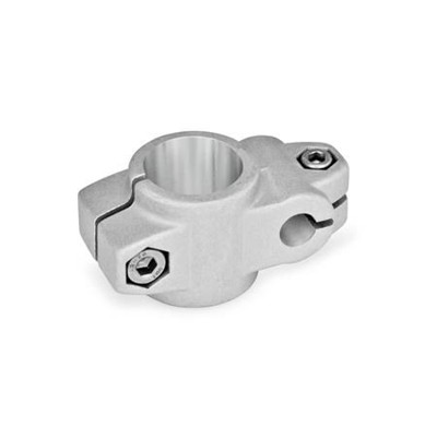 Ganter Norm® - 133-B25-B16-2-BL Kreuz-Klemmverbinder, Aluminium