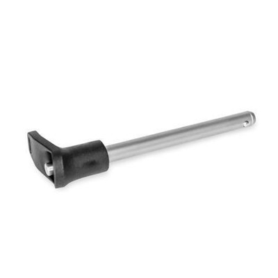 Ganter Norm® - 113.12-6-45 Edelstahl-Kugelsperrbolzen, Bolzen Werkstoff Nr. 1.4542