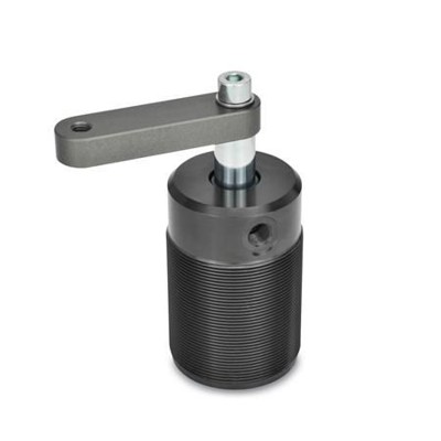 Ganter Norm® - 876-63-20-R-B Schwenkspanner, mit Einschraubgewinde