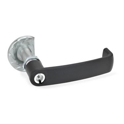 Ganter Norm® - 119.3-VDE-A2-SW Türverriegelungen mit Bügelgriff