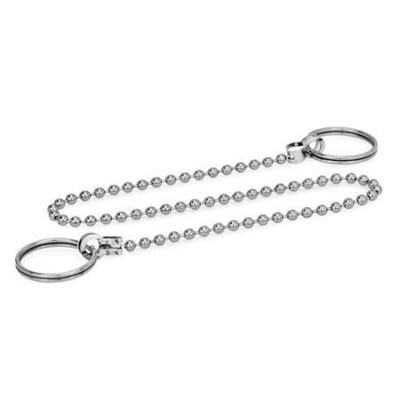 Ganter Norm® - 111-200-24 Kugelketten mit zwei Schlüsselringen