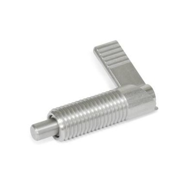 Ganter Norm® - 721.6-8-M16X1,5-RA Edelstahl-Rastriegel, mit Rastfunktion