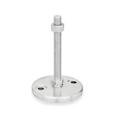 Ganter Norm® - 23-80-M10-50-D1-SK Edelstahl-Stellfüße