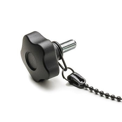 Ganter Norm® - 5337.13-50-M10-40-P Sterngriffschrauben, Kunststoff, mit Verliersicherung