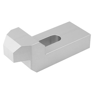 KIPP - SPANNEISEN GEKRÖPFT L=250 B2=80 ALUMINIUM