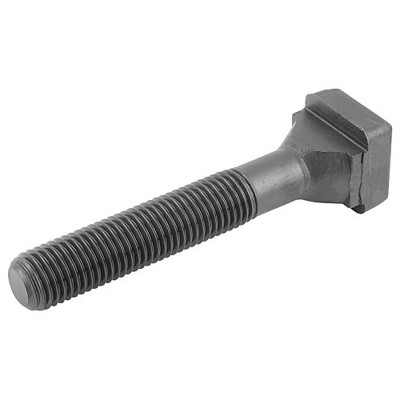 KIPP - SCHRAUBE FÜR T-NUT DIN787 D1=M12X35, L=50, VERGÜTUNGSSTAHL SCHWARZ