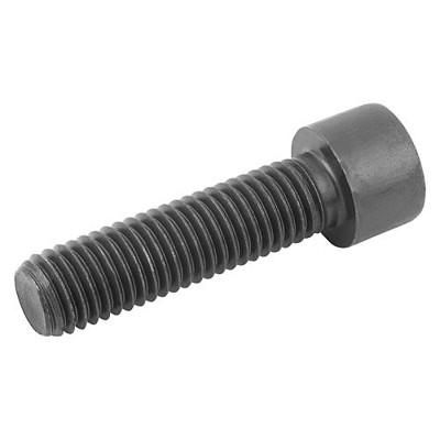 KIPP - ZYLINDERSCHRAUBE MIT INNENSECHSKANT, DIN EN ISO4762 M05X25, STAHL 10.9 BLANK (SCHWARZ)