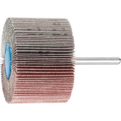 PFERD - Korund Fächerschleifer F Ø 60x40mm Schaft-Ø 6 mm A120 für Feinschliff und Finish