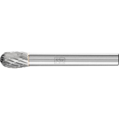 PFERD - Hartmetall Frässtift Tropfen TRE Ø 08x13 mm Schaft-Ø 6 mm Z3P universal mittel kreuzverzahnt