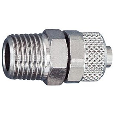 RIEGLER® - Gerade Einschraubverschraubung, R 1/8" A, für Schlauch 8/6