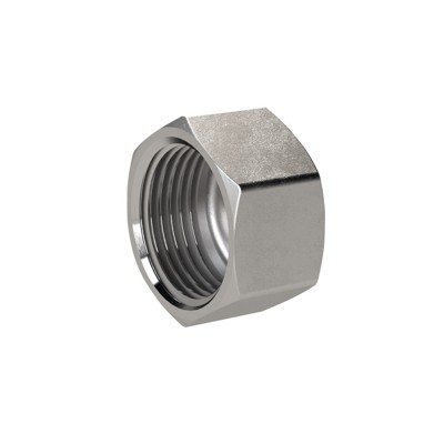 RIEGLER® - Verschlusskappe, Sechskant G 3/4", I, SW 30, Edelstahl 1.4408