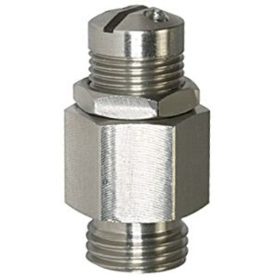 RIEGLER® - Mini-Abblasventil, Edelstahl, G 1/8", Ansprechdruck 3,0-7,0 bar