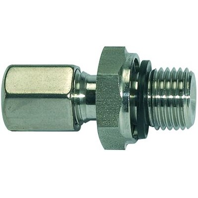 RIEGLER® - Gerade Einschraubverschraubung, G 1/4", Rohr-Außen-Ø 12, Edelstahl 1.4571