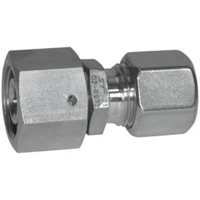 RIEGLER® - Reduzierverschraubung, Dichtkegel, Mutter M22x1,5 I, Edelstahl 1.4571 Ø15x8