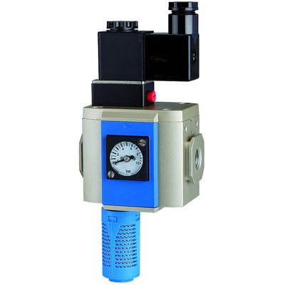 RIEGLER® - 3/2-Wege-Anfahrventil »G«, 230 V AC / 50 Hz, BG 300, G 1/2"