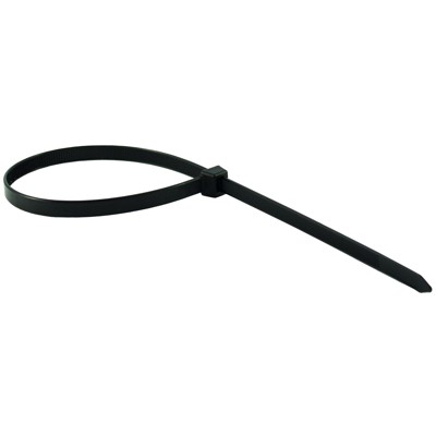 RIEGLER® - Kabelbinder, PA 6.6, schwarz, Band: 4,8 x 200mm, VPE 100 Stück