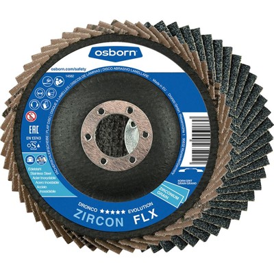 osborn - Fächerschleifscheibe ZIRCON FLX 115mm K60