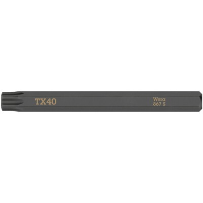 Wera® - 867 S TORX® Bits für Schlagschraubendreher, TX 40 x 70mm
