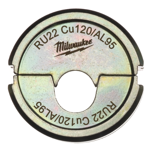 MILWAUKEE RU22 Cu120/AL95 für Cu/Al Presseinsatz für hydraulisches Akku-Presswerkzeug