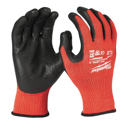 MILWAUKEE Größe 9 (L) Schnittschutzhandschuhe Klasse 3/C