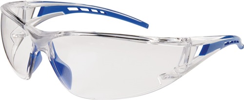 PROFIT Schutzbrille Falcon 2 EN 166 Bügel blau,Scheibe getönt PC