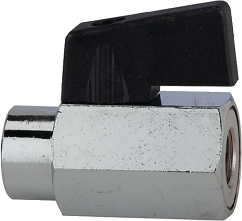 RIEGLER Mini-Kugelhahn 13,16mm G 1/4 Zoll IG/AG RIEGLER