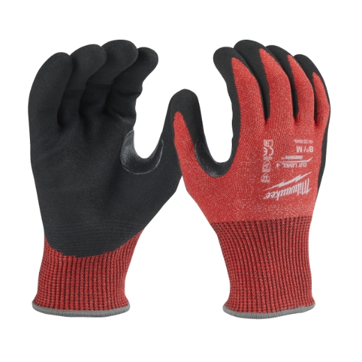 MILWAUKEE Größe 8 (M) Schnittschutzhandschuhe Klasse 4/D
