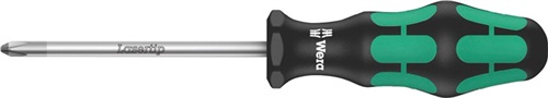 WERA Schraubendreher 350 PH Gr.PH 1 Klingen-L.80mm 2K-Griff Rundkl.WERA